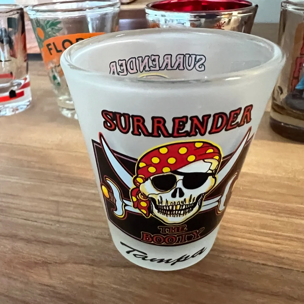 Surrender The Booty Tampa Shot Glass @agiftcorp Halloween